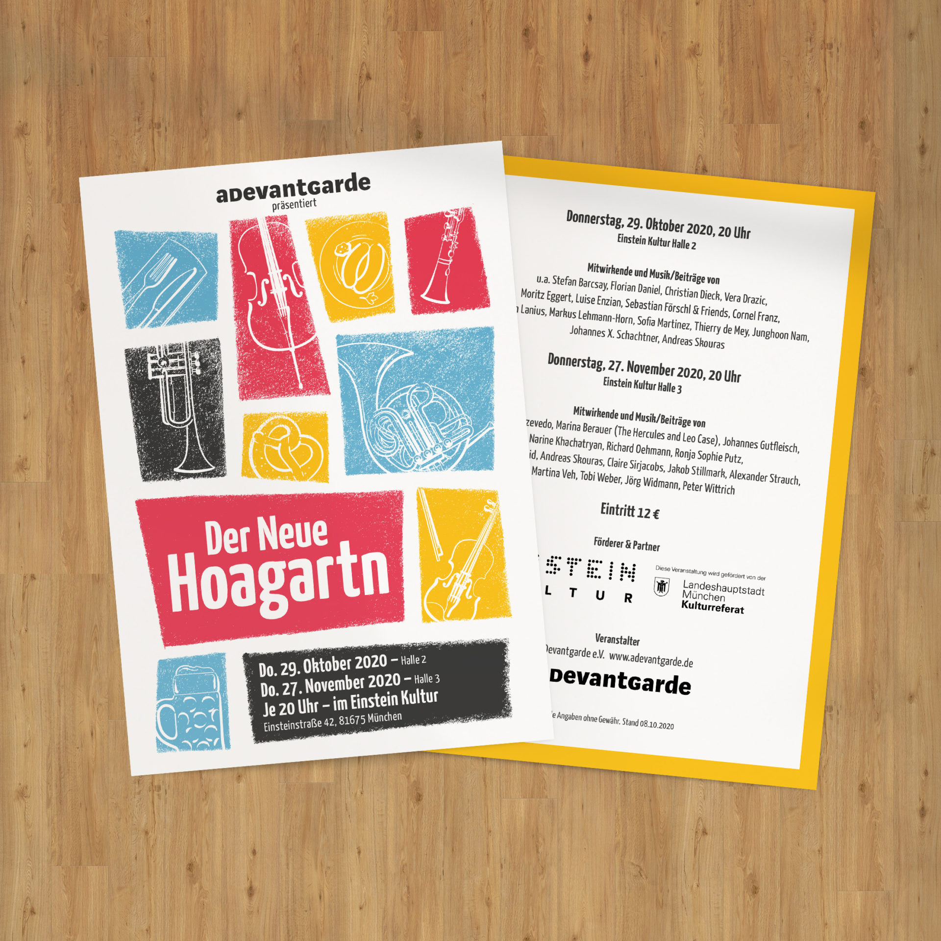 Der Neue Hoagartn // Flyer 1